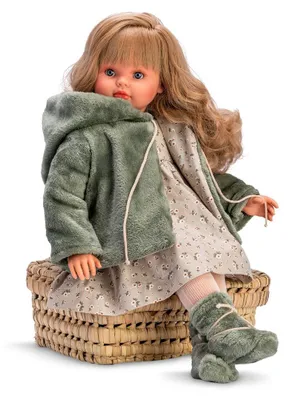 Produktbild von Asi Babypuppe Pepa 57cm - Puppenspielzeug in grüner Kleidung