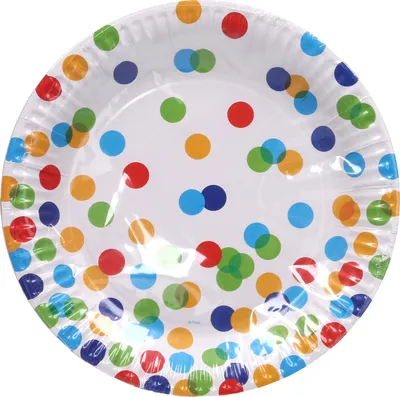 Produktbild von Party-Untersetzer TEČKY 23 cm, 6 Stück