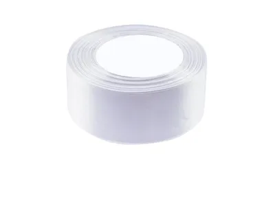 Obrázok produktu pre Saténová stuha biela 50mmx32m