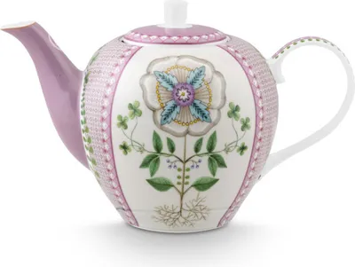 Produktbild von PIP STUDIO Lily&Lotus Teekanne lila 1,6l