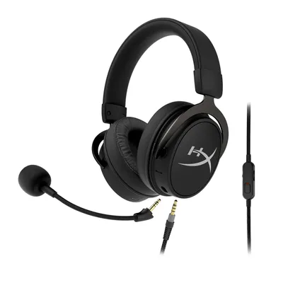 Obrázek produktu pro HyperX Cloud MIX, Kabelový a bezdrátový, Hraní, 10 - 40000 Hz, 260 g, Sluchátka s mikrofonem, Černá