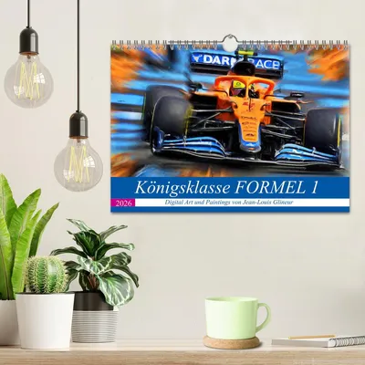Produktbild von Königsklasse FORMEL 1 (Wandkalender 2026 DIN A4 quer), CALVENDO Monatskalender