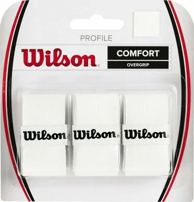 Produktbild von Wilson Profile Tennis-overgrip 3 Einheiten Weiß  Weiß One Size