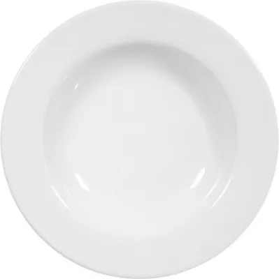 Produktbild von Seltmann Rondo uni weiß Suppenteller 22 cm Teller tief Porzellan