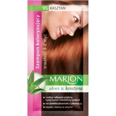 Immagine prodotto di Marion Shampoo colorante 4-8 lavaggi n. 95 Castagno