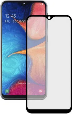Produktbild von Ksix B8634SC07N, Samsung, Galaxy A20e, Kratzresistent, Schockresistent, Schwarz, Transparent, 1 Stück(e)