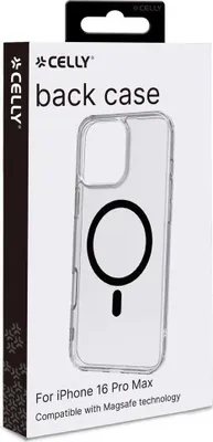 Zdjęcie produktu dla Etui Celly Iphone 16 Pro Max Cl Mag Bk