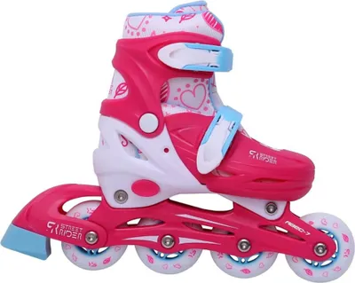 Produktbild von Łyżworolki Street Rider regulowane różowe rozmiar 27-30