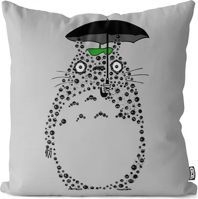 Produktbild von VOID Anime Russmännchen Kissenbezug Kissenhülle Polyester wasserfest Outdoor neko nachbar tonari no