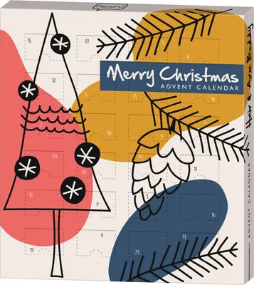 Produktbild von Adventskalender Hair & Arm Buddy - Mini Kalender mit Haar- und Armbänder