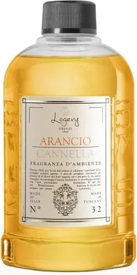 Obrázok produktu pre Logevy - 500 ml náplň do difuzéra s pomarančom a škoricou - citrusové a korenisté tóny pomaranča a škorice
