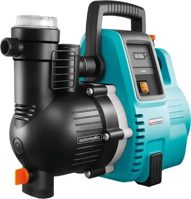 Produktbild von Gardena Comfort 4000/5E, 1100 W, 4,5 bar, 4000 l/h, IPX4, Schwarz, Blau