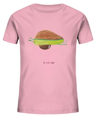 Produktbild von Mr. & Mrs. Panda Kleinkinder T-Shirt Avocado Yoga 12-14 Jahre (152/164) - Baumwolle Pink - Geschenk, Haha, Kindershirt, Humor, Jungen, Hilfe, Bauch, Teenager, Kleinkind