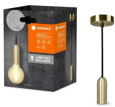 Produktbild von Osram Gold Deckenleuchte E27 max. 15 W VINTAGE RUND