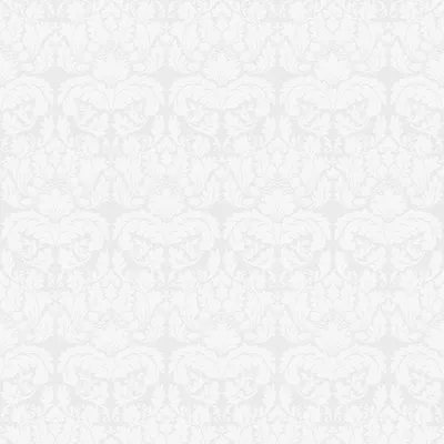 Produktbild von Überstreichbare Tapete mit floralem Ornament Design – Weiß