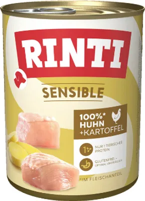 Produktbild von Rinti Dose Sensible Pute & Kartoffel 800g