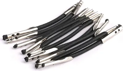 Produktbild von RINGELSPITZ - Elastische Schnürsenkel ohne Binden - Smart! Gummisenkel - 6,5 cm, schwarz