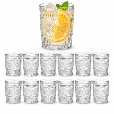 Produktbild von 12 x Trinkgläser 250 ml Wassergläser Saftgläser Limogläser Longdrinkgläser Cocktailgläser