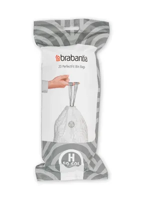 Image de Brabantia Perfectfit Sac à ordures Code H 50-60L 20 Pièces