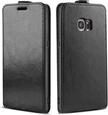 Produktbild von Handy Hülle für Samsung Galaxy S7 Magnet Cover Case Klapphülle Schutzhülle Farbe: Schwarz