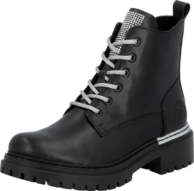 Produktbild von Rieker Veterschoenen Hoog  Veterschoenen Hoog - zwart - Maat 39