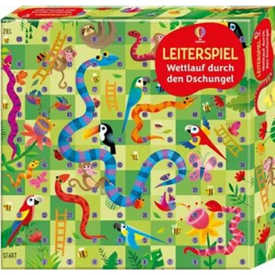 Produktbild von Leiterspiel: Wettlauf durch den Dschungel