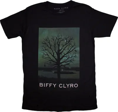 Produktbild von Biffy Clyro - "Black Chandelier" T-Shirt für Herren/Damen Uni RO12715 (L) (Schwarz)