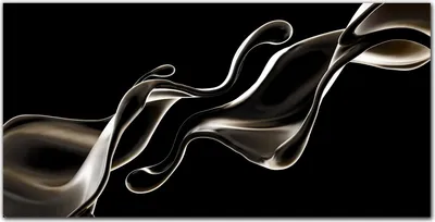Produktbild von Coloray Küchenrückwand 100x50 Spritzschutz aus Glas - Abstraction Flüssigkeit