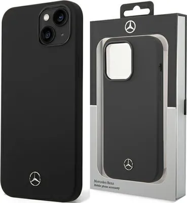 Produktbild von Mercedes Mehmp14Msilbk Iphone 14 Plus 6,7"" Czarny/Schwarz Hardcase Silikonlinie Magsafe