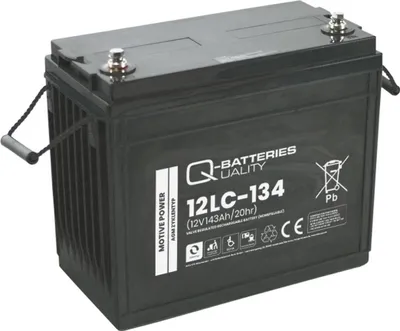 Produktbild von Q-Batteries 12LC-134 / 12V - 143Ah Blei Akku Zyklentyp AGM - Deep Cycle VRLA