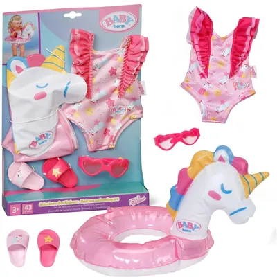Image de ZAPF CREATION BABY born Set de natation Licorne 0 0 STK