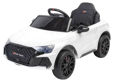 Zdjęcie produktu dla Pojazd Na Akumulator Dla Dzieci Audi Rs3 Biały Auto Elektryczne Toyz