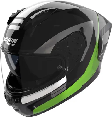 Produktbild von Nolan N60-6 Sport Contrasto Helm, schwarz/grün, XL (62)