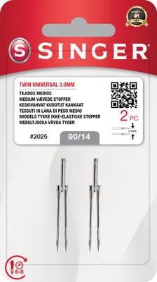 Obrázok produktu pre SINGER N202514M203, Ihla, Kov, 2 kusov