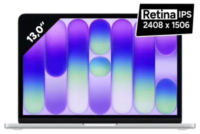Produktbild von Apple MacBook Neo Notebook 13 Zoll A18 Pro 8GB 256GB SSD 2408x1506 macOS Silber