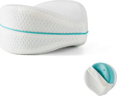 Obrázok produktu pre Restform® Leg Pillow - ergonomický vankúš na kolená a nohy, ortopedický vankúš z pamäťovej peny - originál z televíznej reklamy