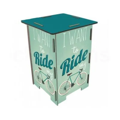 Produktbild von Werkhaus Photohocker SH8272 Ride my Bike 295 x 295 x 420 mm