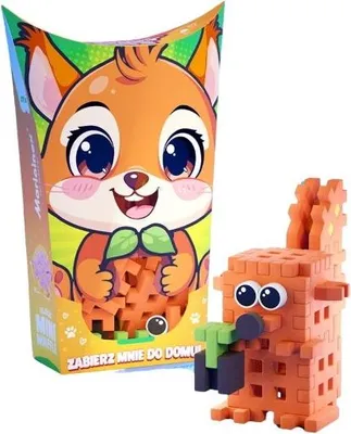 Immagine prodotto di Mini PocketPets Blocchi waffle a forma di scoiattolo 06927
