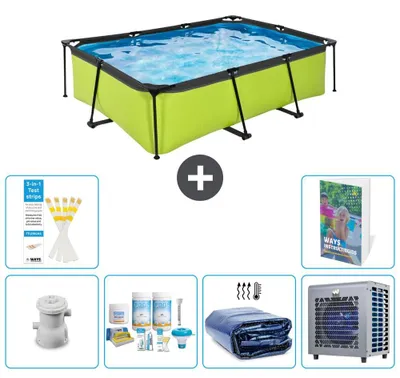 Obrázek produktu pro Exit Pool obdélníkový – 220 × 150 × 65 cm – 7dílný S302