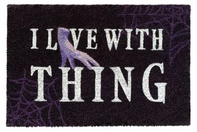 Imagen del producto de Felpudo I Live With Thing Wednesday