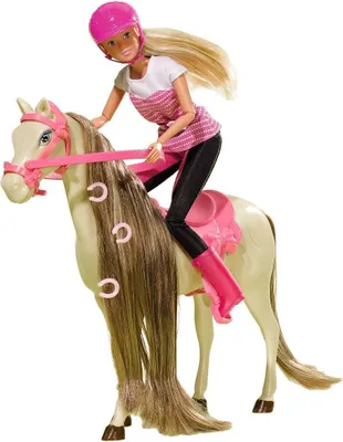 Imagen del producto de Steffi Love, paseo a caballo, muñeca con caballo