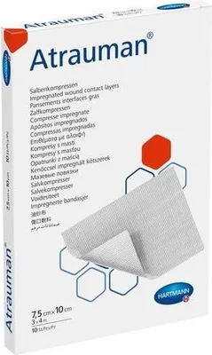 Image de Compresses stériles Atrauman 7,5x10 cm 10 pces