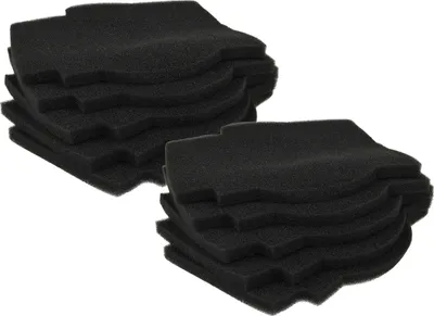 Produktbild von vhbw 10x Luftfilter kompatibel mit Lunos Silvento Lüfter, Ventilator, Lüftungsgerät