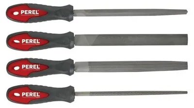 Image de Jeu De Limes Pour Acier - 20 Cm/8' - 4 Pcs
