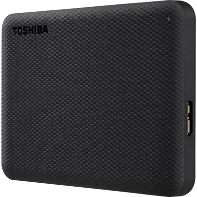 Produktbild von Toshiba Canvio Advance, 4 TB, 2.5", 2.0/3.2 Gen 1 (3.1 Gen 1), Schwarz