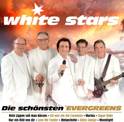 Produktbild von White Stars: Die schönsten Evergreens - Schlagermusik - 2'er CD