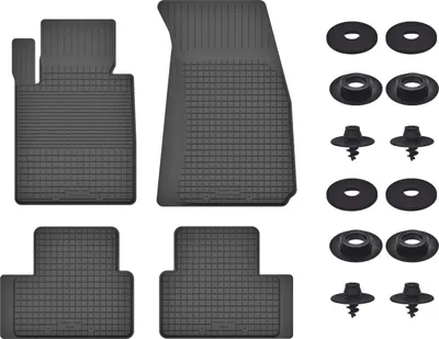Produktbild von Gummimatten Mit Stoppern Für: Mazda 2 Iii (2014-2019) Schwarz Set
