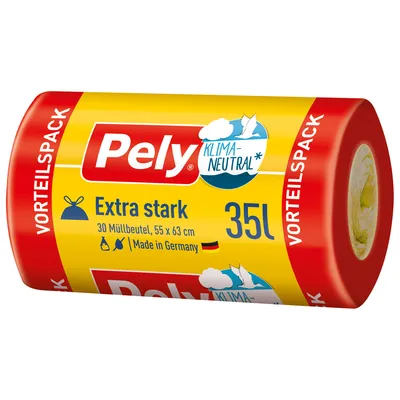Obrázok produktu pre Pely šnúrka na odpadky 35l extra silná klimaticky neutrálna VP (30 ks)