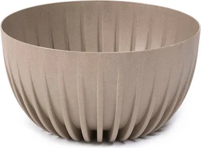 Image de Howhomely Pot de fleurs 16cm de hauteur - pot de fleurs marron clair - plastique