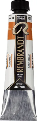 Zdjęcie produktu dla Farba akrylowa Rembrandt Tubka 40 ml Żółta Ochra 227